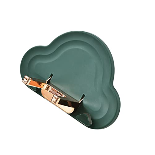 minkissy Hair Dryer Mount Wall-mounted Hair Dryer Holder Easy Install Abs Plastic Material