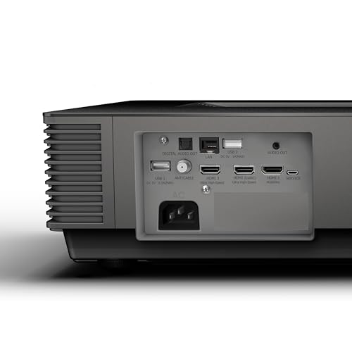 Hisense 100L5H Laser TV Ultra Short Throw Projector with 100" ALR High Gain Screen, 4K UHD, 2700 ANSI Lumens, Dolby Vision & Atmos, HDR10, Google TV, Netflix - Image 6