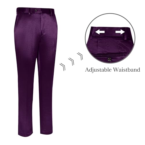 Men's 3 Pieces Tuxedo Two Button Formal Wedding Prom Mens Tuxedo Suits Acetate Satin Blazer Vest Pants Set4