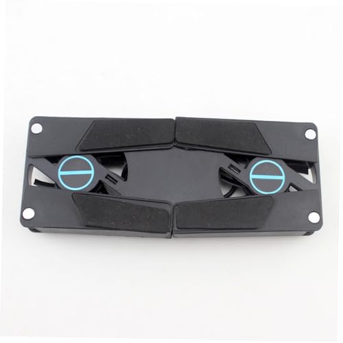 Base para portátil con doble ventilador y diseño plegable miniatura 5