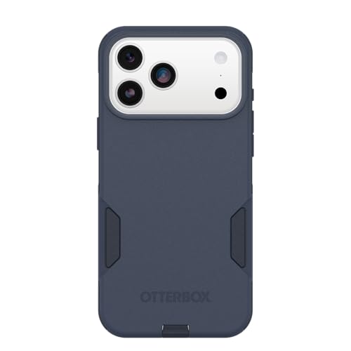 Image of OtterBox iPhone 17 Pro Max Commuter Series Case - Blue Sentiment - Thin & Protective iPhone Case, Dual-Layer, Impact Absorbing iPhone Case