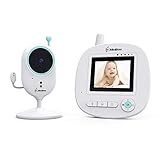 MiniBoss Vigilabebés con Cámara Pantalla 2.4' LCD Video Au