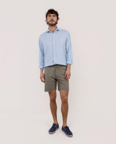 Bermuda Carpintera Verde El Ganso pantalón corto de algodón tipo cargo 6