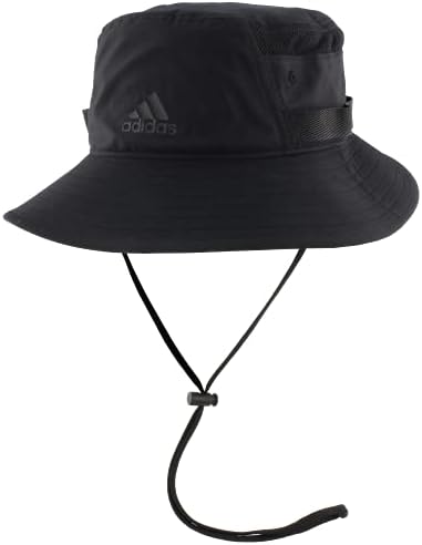 Adidas Men's Victory III Bucket Hat, Black, S/M