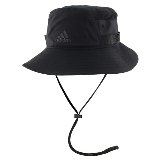 adidas mens Victory 3 Hat Bucket Hat, Black, Small-Medium US