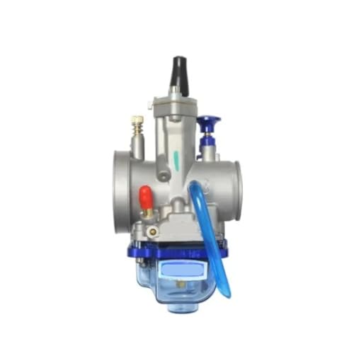 Carburateur PWK 30 mm de course universel avec cuve bleu transparent
