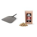 Ninja Woodfire Pizzaschaufel für Außenöfen der Serie OO101UK & Woodfire Pellets Allzweckmischung 900 g, offizielle Ninja Woodfire Pellets, geeignet für Ninja Woodfire Außengrill XSKOGAPBPL2UK
