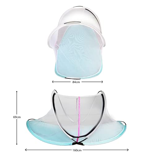 Image of Healthgenie Kids Baby Foldable Infant Full Cover Mosquito Net for Babies and Toddler