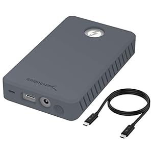 Sabrent Thunderbolt 3 naar Dubbele NVMe M.2 SSD Tool-Free Behuizing (EC-T3DN)