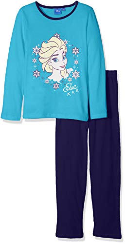 Disney Frozen Frozen Princess Conjuntos de Pijama, Azul (Blue 16-4535tc), 8 años para Niñas