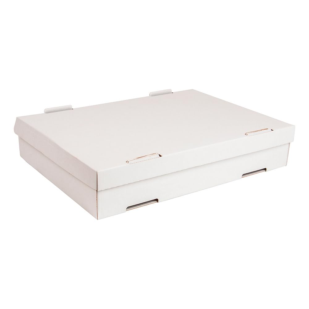 Scatola Per Pasta 40X30X8 Cm Bianco Cartone - 50 Unità