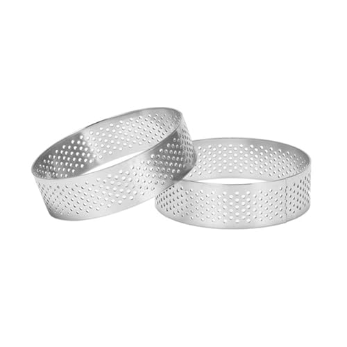 Moldes circulares de repostería para preparar mini tartas de frutas 3