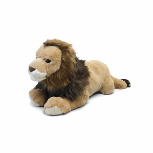 Lion en peluche majestueux grand roi de la jungle pour enfant et adulte