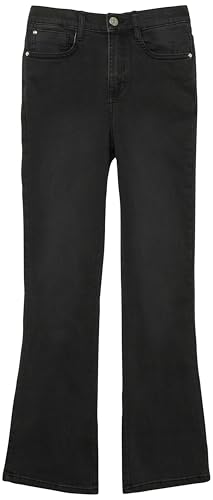 Pantalon en jean, jambes évasées fille stretch confort