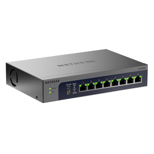 Image of NETGEAR 8-Port 10G /Multi-Gigabit Ethernet Unmanaged Switch