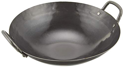 Wok de Hierro Yamada 27 cm grosor 1.2 mm negro miniatura 1