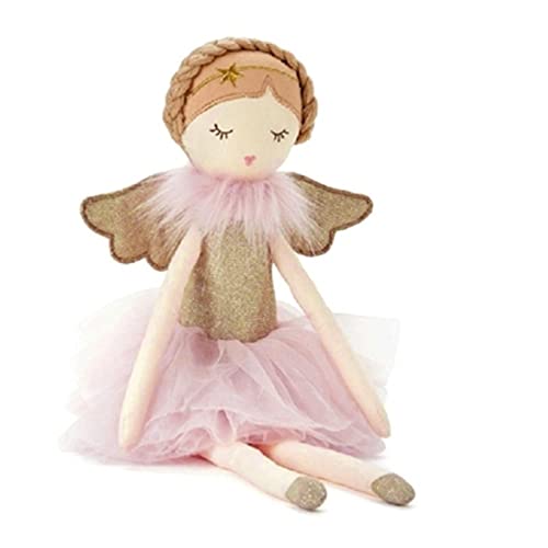 Stronrive Cute Plush Madeleine Ballerina Children Soothing Doll for Girls Soft Sleeping Cuddle Buddy Handmade First Baby Doll Cartoon Children's Room Decoration