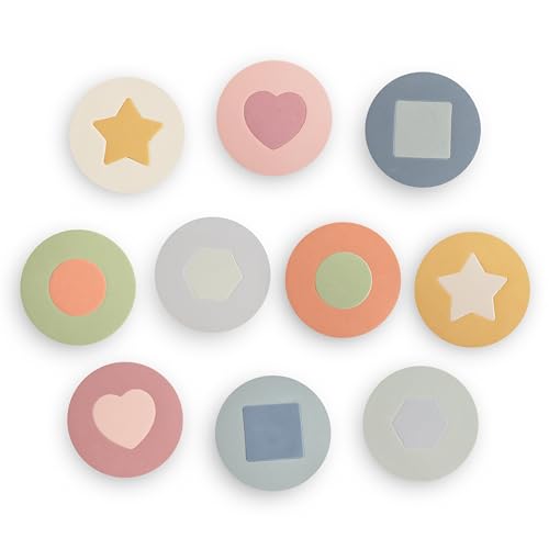 mushie Foam Bath Puzzle | 10 Pieces for Ages 3 Years+ | Floating ...