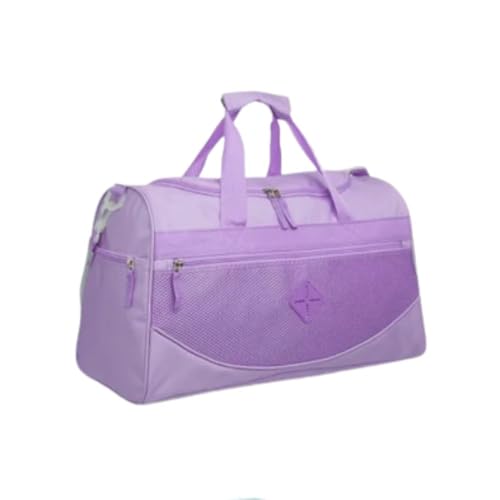 Bolsa Sacola Esportiva 20' – Espaço Interno Amplo, Resistência no Dia a Dia e Versatilidade para Academia e Viagens (Lilas)