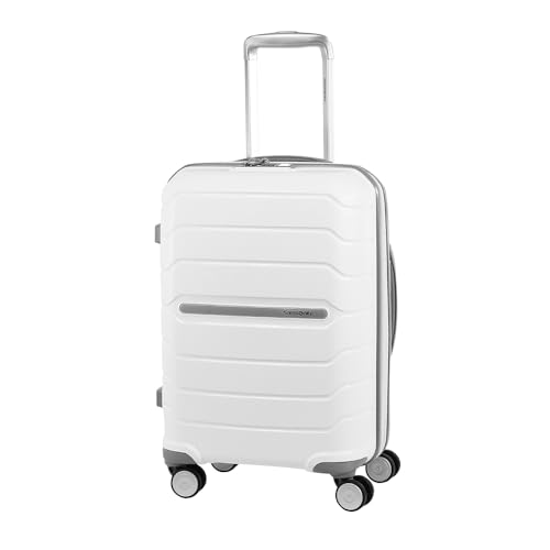 Samsonite Mala de Viagem Octolite Branca Pequena Expansível