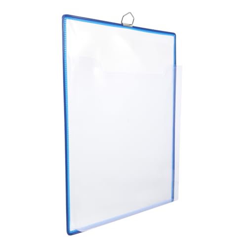 SEWACC Hanging File Organizer Transparent Document Bag for Home Office Vertical Storage Pouch to Maximize Space Efficiency for Organizing Budget Important Papers