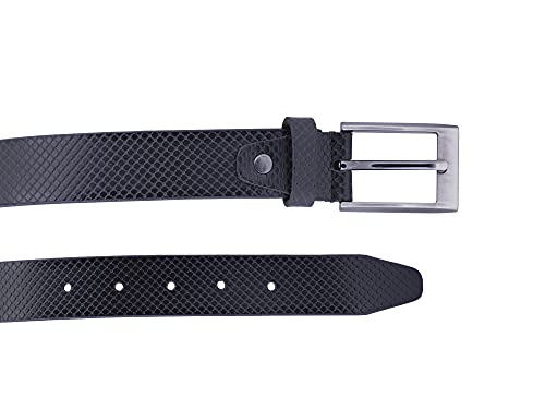 Image of Genuine Leather Belt for Kids, Black /Brown Colour Adjustable Belt with Metal Buckle, Belt for Formal, Casual & Jeans Wear, Waist 20-24-28-30 Inch 3|5|7|9|11 Yrs