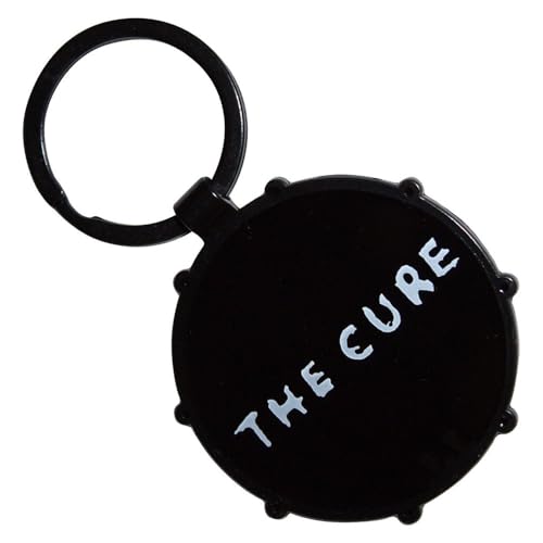 Photo de The Cure Band Logo Drum Double Sided Porte-Clés Keychain Size One Size