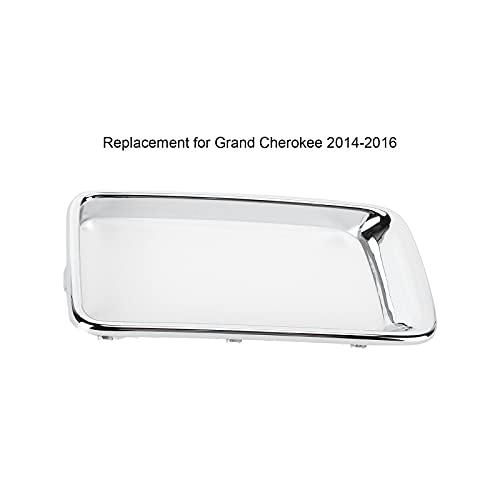 Image of Front Grill Trim Insert Ring, ABS Front Grille Trim Ring Chrome Plated Modification Replacement for 2014‑2016 (7PCS /Set)