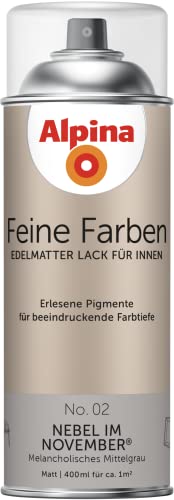 Alpina Feine Farben Sprühlacke No. 02 Nebel im November – 400 ml – Ansicht 1