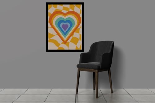 Image of BLINKART Trendy Abstract Wall Art Painting Print Design | Aesthetic Wall Decor Photo Artwork Frame Decoration Hanging For Home Bedroom Living Room Office Wall Decor | T071 | 13x10 Inches