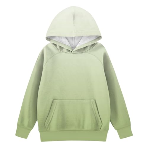 Cute Hoodies for Girls Oversized Long Sleeve Hooded Sweatshirt Kids Casual Gradient Basic Pullover Preppy Clothes3