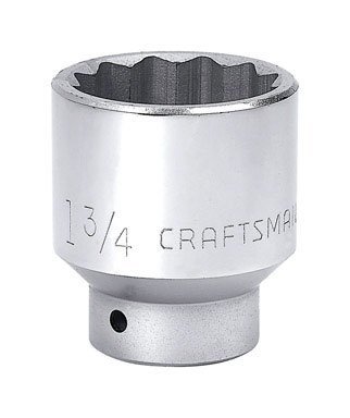 Sears Brand Management Corp Cm Sckt 3/4Dr 1 3/4"12Pt, Sears Brand Management Corp