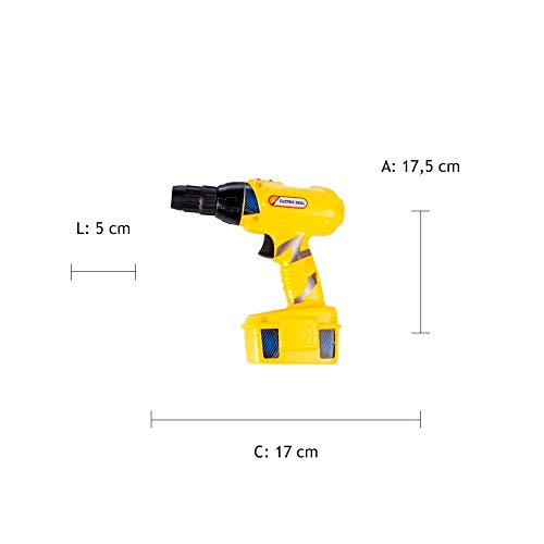 Kit Furadeira Elétrica, Pica Pau Brinquedos