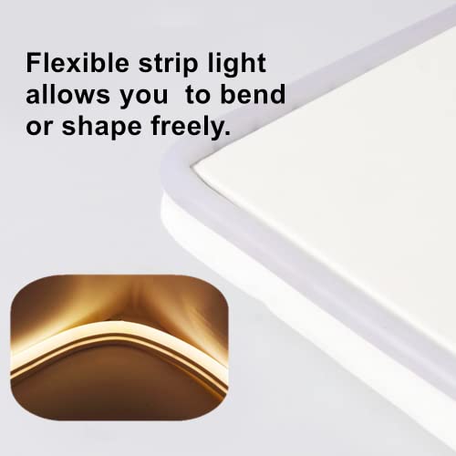 Tira de luces LED impermeable USB 6.56 pies blanco miniatura 4