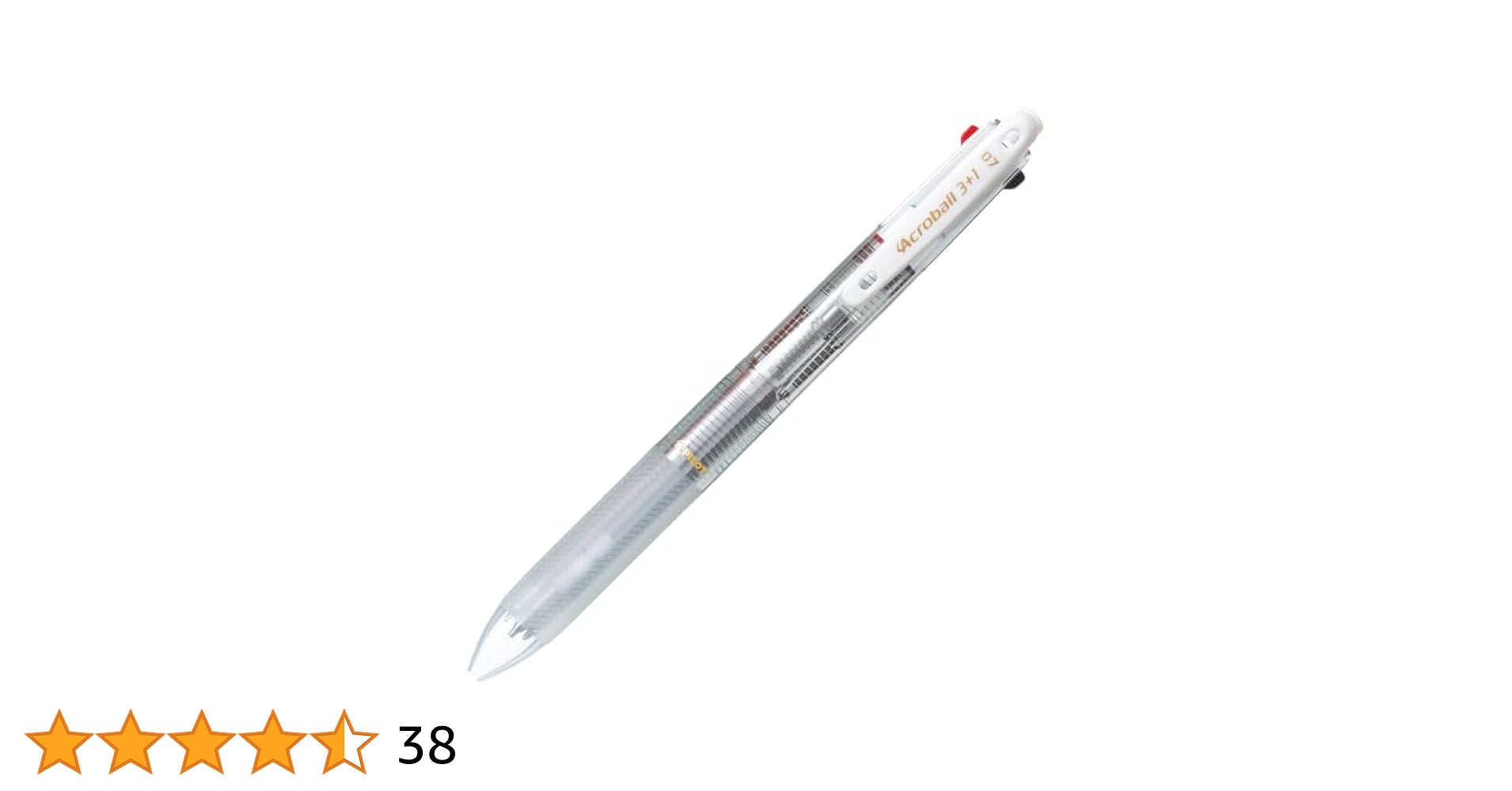 Amazon | Pilot 多機能ペン アクロボール3+1 3色ボールペン(黒