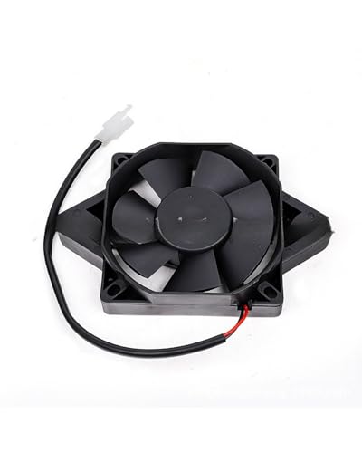 Ventilador Radiador Ventilador De Refrigeración para Tanque De Agua De ATV, Motocicleta, Coche De Playa, 150-250 CC, Ventilador Cuadrado De Plástico, Accesorios para Ventiladores Enfriador de Aceite