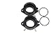 Pack of 2 Carburetor Intake Manifold Boot w/Gasket Seal for Yamaha XV750/920/700 Virago 1100 XV1100 Carb