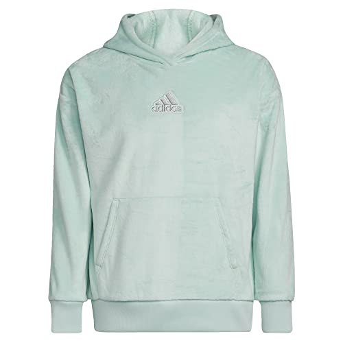 Sweat adidas Girl's Cozy Fleece Hood Pullover couleur Ice Mint pour ado