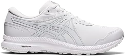 ASICS Men's Gel-Contend SL Walking Shoes, 12, White/White | Image 3