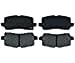 Raybestos MGD1698CH Reliant Brake Pad Set, 1 Pack