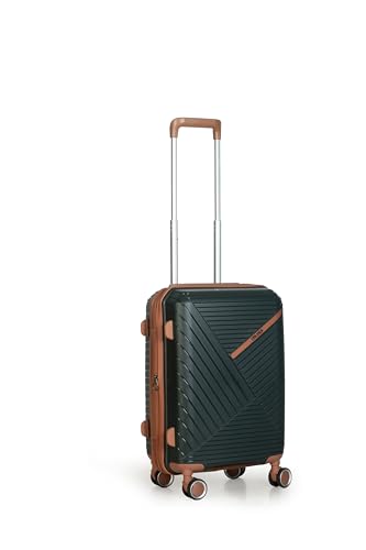 Image of CRUISE Forest Oak Trolley Bags Multi Set Offer | Hard Shell Expandable Suitcases | Cabin and Check-in Lightweight Luggage Bags for Travel (Set of 1, Forest Oak, Small)