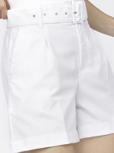 Image of Tokyo Talkies Women's Regular Fit Regular Shorts | Stretchable Shorts