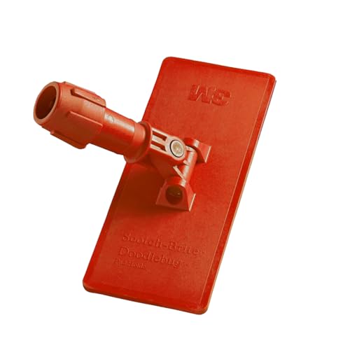 3M Doodlebug Pad Holder [for Threaded Handle]: 1 Holder / 3.75 in. x 9 in. (Orange)