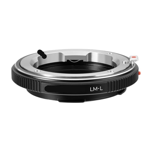 Lens Converter， Adaptador de Montaje de Lentes, Compatible con la Serie Leica M a LT SL TL, Compatible con el Cuerpo de cámara Panasonic S1 FP,Renewal Accessories