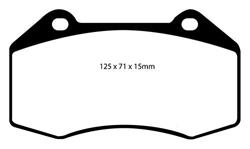 Image of EBC Brakes Redstuff 3000 Series Sport Brake Pad Set DP31539C to Fit CHEVROLET,RENAULT