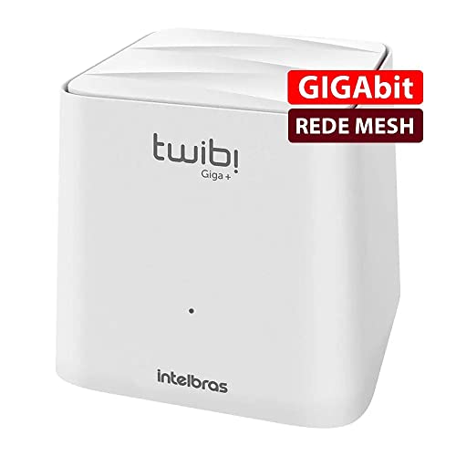 Roteador Wi-Fi Mesh Intelbras Twibi Giga+ Branco