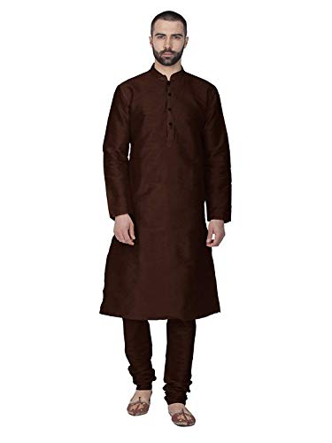Pyjama Kurta en soie homme Cola L | Solution anti-transpiration pour des nuits douces