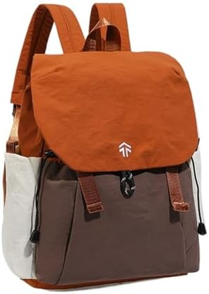 Japanese Style Travel Backpack Outdoor Hiking Camping Rucksack TrendySchool Bag for Commuting City Exploring Adventures (Red,Medium) image 5