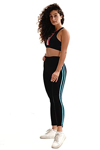 Pantalon de yoga noir femme Bonamaison idéal pour le studio et le quotidien 44