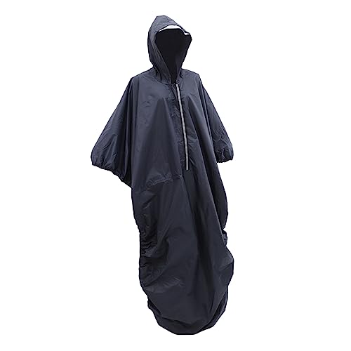Manteau de pluie imperméable cape de pluie réfléchissante protection froid senior